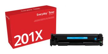 Xerox Everydayôäó Cyan Toner By Compatible With Hp 201X Cf401X High Capacity. Co 006R03693