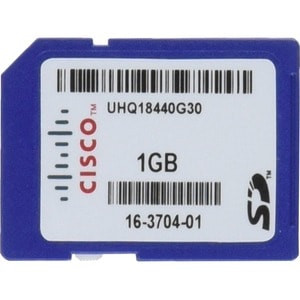 Cisco 1Gb Sd. Capacity: 1 Gb Flash Card Type: Sd SD-IE-1GB=