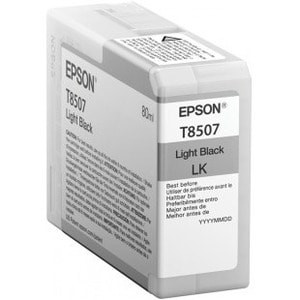 Epson Singlepack Light Black T850700. Colour Ink Type: Pigment-Based Ink Black I C13T850700