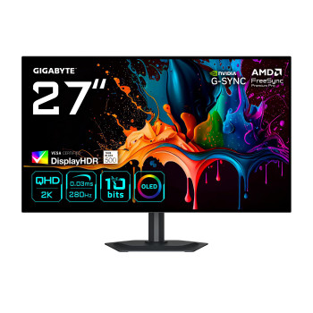 Gigabyte MO27Q28G 27" Oled Qhd Gaming Monitor MO27Q28G