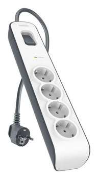 Belkin BSV400VF2M-V2 Grey. White 4 Ac OutletS BSV400VF2M-V2