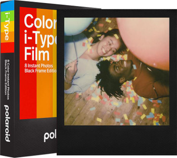 Polaroid 006019 Color Film I-Type Black Frame 006019