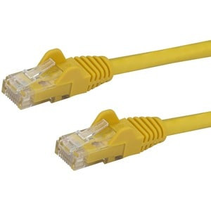 Startech 3M Cat6 Ethernet Cable Yellow Snagless Gigabit 100W Poe Utp 650Mhz Cate N6PATC3MYL