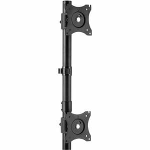 Startech Vertical Dual Monitor Stand Heavy Duty Steel Monitors Up To 27" 22Lb/10 ARMBARDUOV