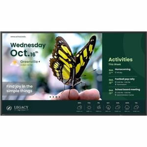 Benq St4304. Product Design: Digital Signage Flat Panel. Display Diagonal: 109.2 9H.S3YTB.RE2