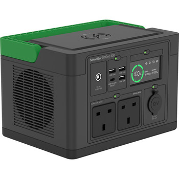 Apc Se Offgrid Portable Power Station 330 Li-Ion Battery Lcd 2X  Socket 3X Usb PPS330-UK