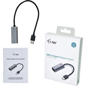 I-Tec Metal Usb 3.0 Gigabit Ethernet Adapter. Connectivity Technology: Wired Hos U3METALGLAN