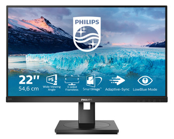 Philips S Line 222S1AE/00. Display Diagonal: 54.6 Cm 21.5" Display Resolution: 1 222S1AE/00