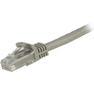 Startech 1.5M Cat6 Ethernet Cable Grey Snagless Gigabit 100W Poe Utp 650Mhz Cate N6PATC150CMGR