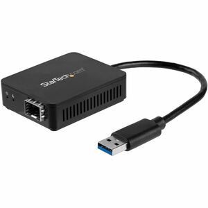 Startech Usb 3.0 To Fiber Optic Converter Usb To Open Sfp Adapter Gigabit Networ US1GA30SFP