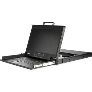 Startech Rackmount Kvm Console Hd 1080P Single Port Vga Kvm W/17" Lcd Monitor 1U RKCONS17HD