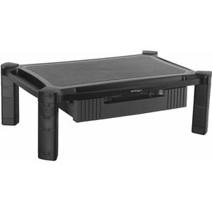Startech Adjustable Monitor Riser Large Drawer Monitors Up To 32" 22Lb/10Kg Adju MONSTADJDL