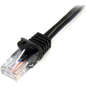 Startech 10M Black Cat5E Patch Cable With Snagless Rj45 Connectors Long Ethernet 45PAT10MBK