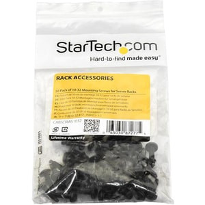 Startech Server Rack Screws 10-32 Screws Rack Mount Screws Network Rack Screws 5 CABSCRWS1032