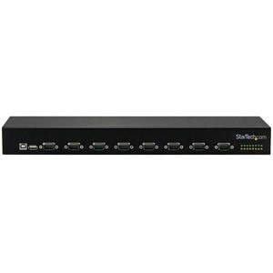 Startech Usb To Serial Hub 8 Port Com Port Retention Rack Mount And Daisy Chaina ICUSB23208FD