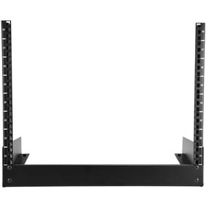 Startech 2-Post 8U Desktop Server Rack Open Frame 19In Computer Rack Small Home/ RK8OD