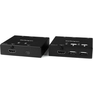 Startech Hdmi Over Cat6 Extender With 4-Port Usb Hub Remote Hdmi Over Cat5 Or Ca ST121USBHD