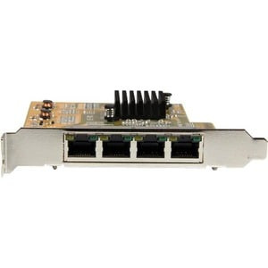 Startech 4-Port Pci Express Gigabit Network Adapter Card Quad-Port Pcie Gigabit ST1000SPEX43