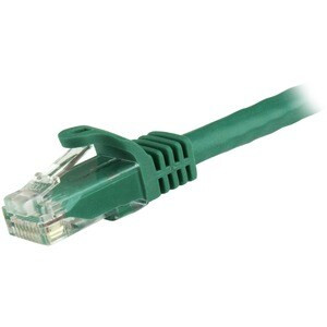 Startech 5M Cat6 Ethernet Cable Green Snagless Gigabit 100W Poe Utp 650Mhz Categ N6PATC5MGN