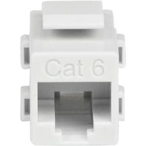 Startech White Cat 6 Rj45 Keystone Jack Network Coupler F/F 1 X Rj-45 Network Fe C6KEYCOUPLWH