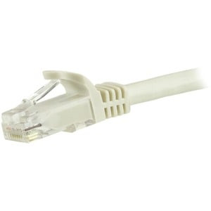 Startech 3M Cat6 Ethernet Cable White Snagless Gigabit 100W Poe Utp 650Mhz Categ N6PATC3MWH