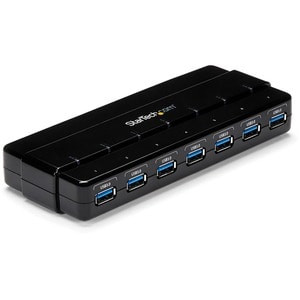 Startech 7 Port Superspeed Usb 3.0 Hub 5Gbps Desktop Usb Hub With Power Adapter ST7300USB3B