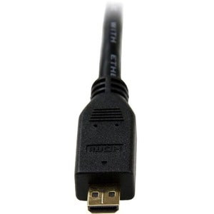 Startech 3M Micro Hdmi To Hdmi Cable With Ethernet 4K High Speed Micro Hdmi Type HDADMM3M