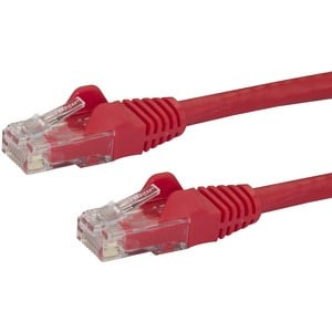 Startech 75Ft Cat6 Ethernet Cable Red Snagless Gigabit 100W Poe Utp 650Mhz Categ N6PATCH75RD