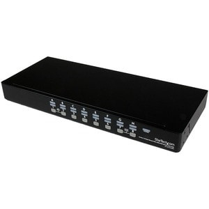 Startech 16 Port 1U Rackmount Usb Kvm Switch With Osd 16 X 1 16 X Hd-15 Keyboard SV1631DUSBU