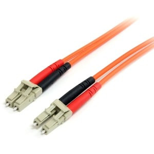 Startech 2M Fiber Optic Cable Multimode Duplex 62.5/125 Lszh Fiber Jumper Cord L FIBLCLC2