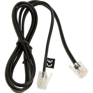 Jabra Gn Jabra 8800-00-101. Connector 1: Rj-9 Connector 2: Rj-6 Product Colour: 8800-00-101