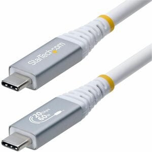Startech 3M 10Ft Usb4 Cable 20Gbps Usb-If Certified Usb-C Cable 60W 4K120Hz Dp 1 CC3M20GUSB4CXW