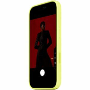 Apple Iphone 17 Pro Silicone Case With Magsafe Ôçô Neon Yellow. Case Type: Cover MGFF4ZM/A