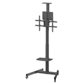 Manhattan Trolley Mount Stand for Tv & Monitors Crank Handle Height Adjust for S 462693