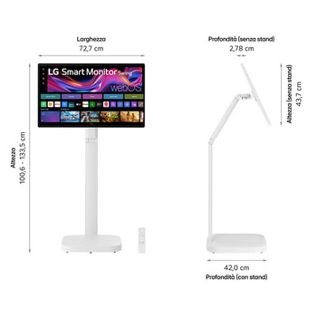 Lg Electronics Lg 32U889Sa-W. Display Diagonal: 80 Cm 31.5" Display Resolution: 32U889SA-W.AEK