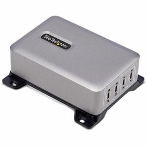 Startech 4-Port Multi-Device Usb-C Charger 240W Total Single Port 140W Epr Screw 424DUK-USB-C-CHARGER