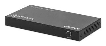 Manhattan 4K@60Hz 3-Port Hdmi Switch Switches Between Three Hdmi Inputs On One H 208222