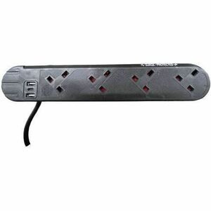 Group Gear Connektgear Surge Suppressor/Protector Black  Bs1363 Plug 1 X Usb T 27-8020S/USB