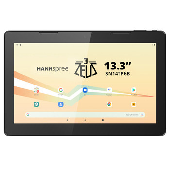 Hannspree Pad Zeus 3 33.8 Cm 13.3" 1920 X 1080 Pixels 128 Gb 6 Gb Android 13 Bla SN14TP6B