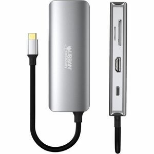 Urban Factory Hubee 8 In 1 : Hub Usb-C With 3 Usb-A / 1 Hdmi 4K / 1 Rj45-2 Card MHC50UF