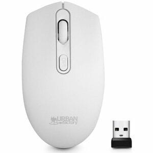 Urban Factory Free Color: Wireless 2.4 Ghz Mouse 1200 Dpi White FCM02UF