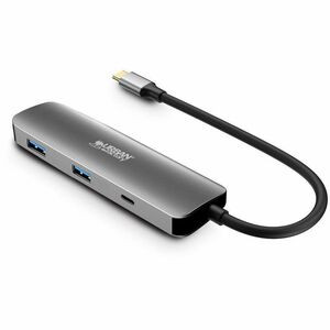 Urban Factory Hubee 4 In 1 : Hub Usb-C With 2 Usb-A / 1 Hdmi 4K And 1 Usb-C 100W MHC40UF