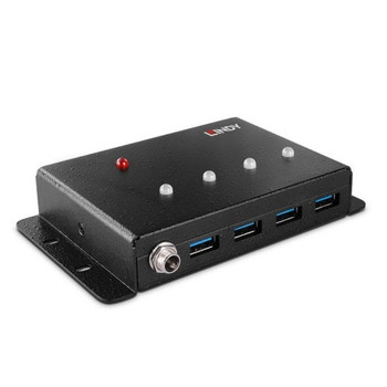 Lindy 4 Port Usb 3.0 Metal Hub. Host Interface: Usb 3.2 Gen 1 3.1 Gen 1 Type-B H 43374