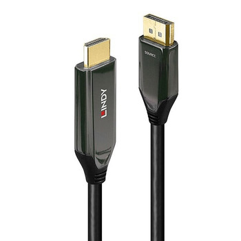 Lindy 1M Active Displayport 1.4 To Hdmi 8K60 Cable. Cable Length: 1 M Connector 40930