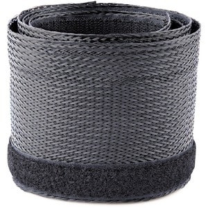 Startech 10Ft 3M Cable Management Sleeve Braided Mesh Wire Wraps/Floor Cable Cov WKSTNCMFLX
