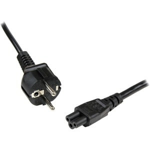 Startech 3M 10Ft Laptop Power Cord Eu Scho To C5 2.5A 250V 18Awg Laptop Replac 753E-3M-POWER-LEAD
