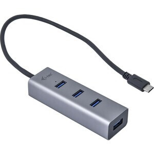 I-Tec Metal Usb-C Hub 4 Port. Host Interface: Usb 3.2 Gen 1 3.1 Gen 1 Type-C Hub C31HUBMETAL403
