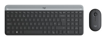 Logitech Slim Wireless Combo Mk470. Keyboard form Factor: Full-Size 100%. Keyboa 920-009198