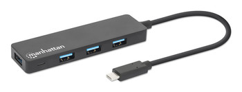 Manhattan Usb-C Dock/Hub Ports 4: Usb-A X4 5 Gbps Usb 3.2 Gen1 Aka Usb 3.0 Exter 164924