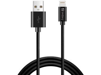 Sandberg 441-39 USB>Lightning MFI 1m Black 441-39